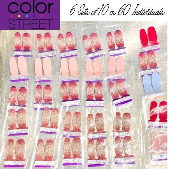 New Color Street Mixed Sampler Set of Non-Liquid Nail Polish - Picture 6 of 12